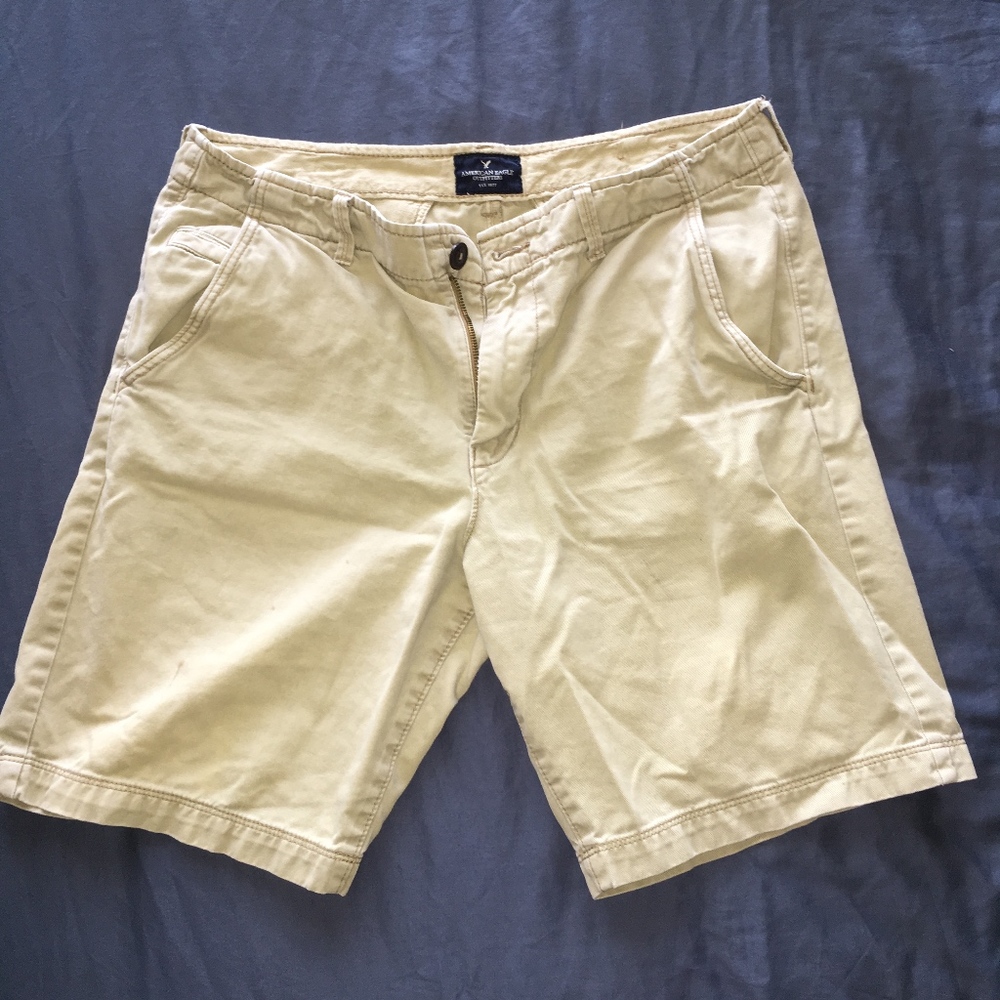 AEO Khaki Shorts